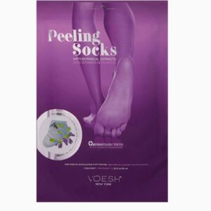 VOESH Exfoliating Peeling Socks - Foot Masks Socks - 1 count