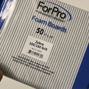 1 pcs nail file 100/180 grit